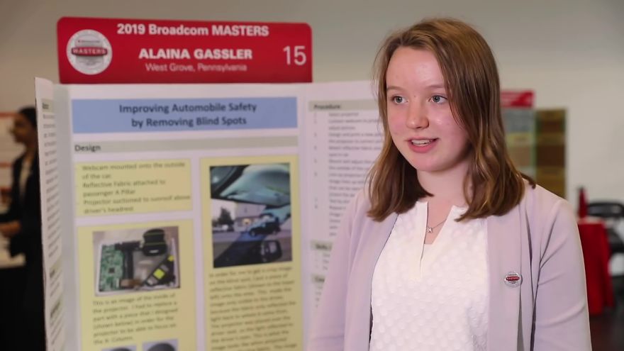 A 14-Year-Old Girl Discovers A Solution To The Blind Spot Issue in Automobiles